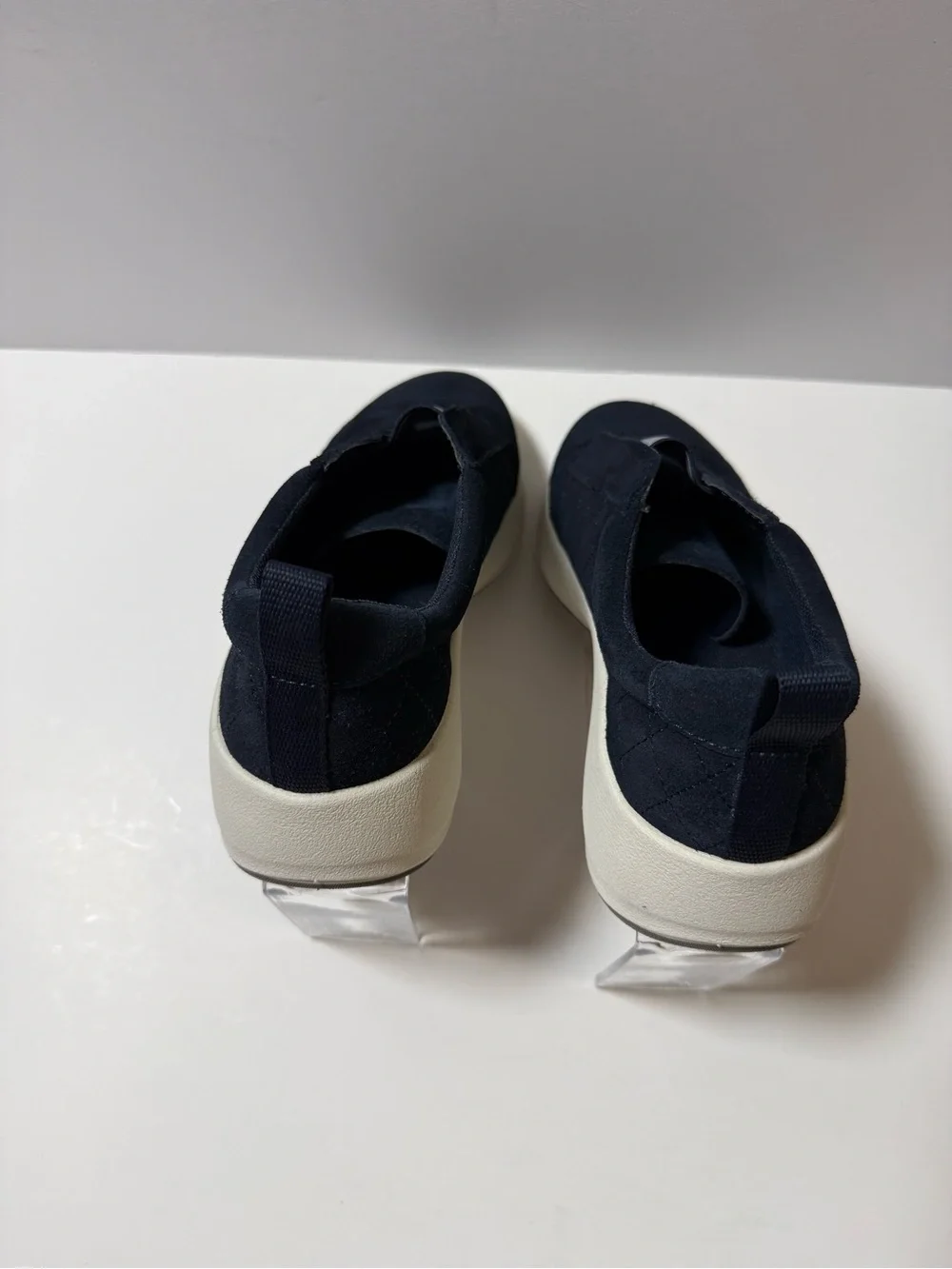 Lands' End Navy Slip-On Casual Sneakers